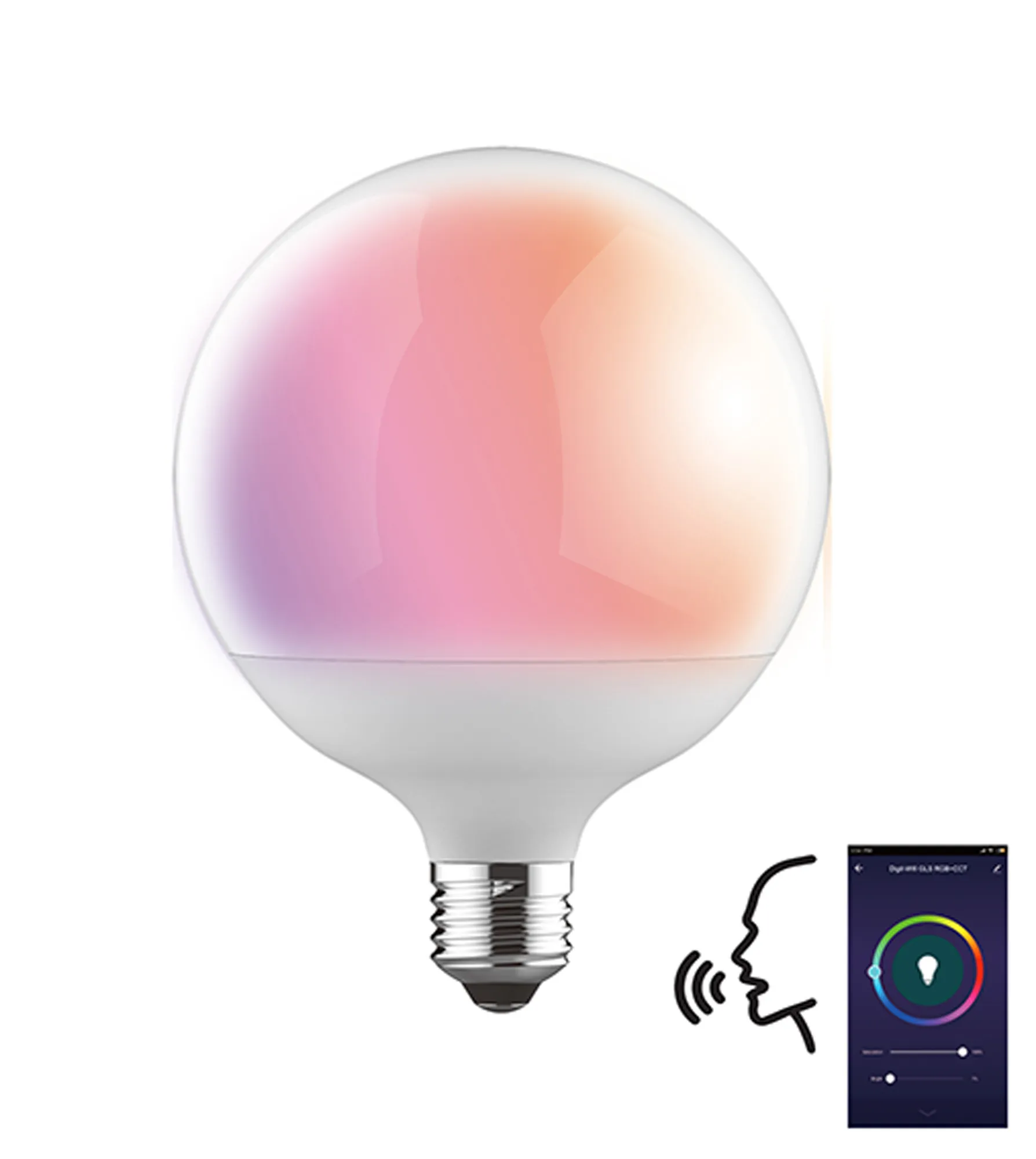 Digit Wi-Fi LED Lamps Luxram Globes